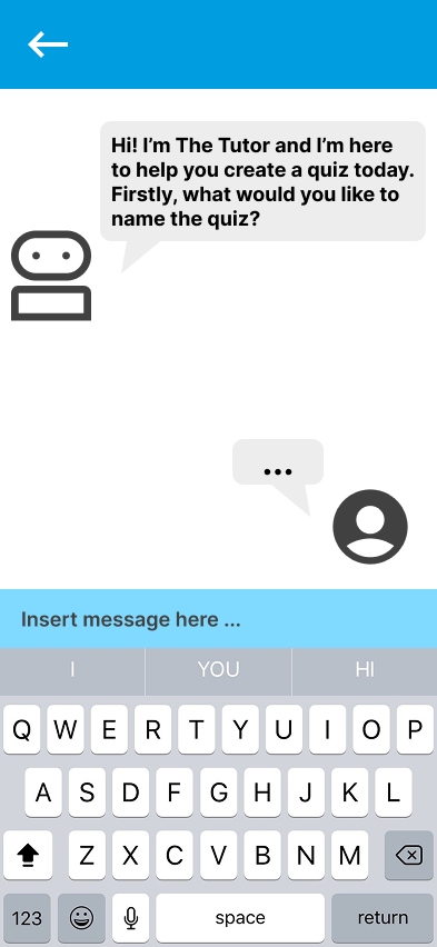 High-fidelity mobile prototype