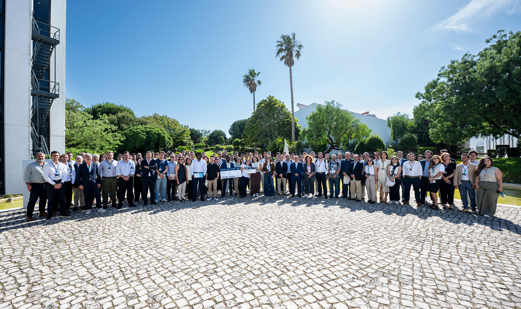 Photo from the Signalis presentation at the Siemens Accelerate NextGen 26 final, 8 of 8.